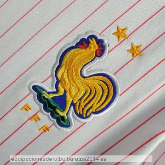 Nuevo 2ª Camiseta Mujer Francia 2024 Blanco Baratas